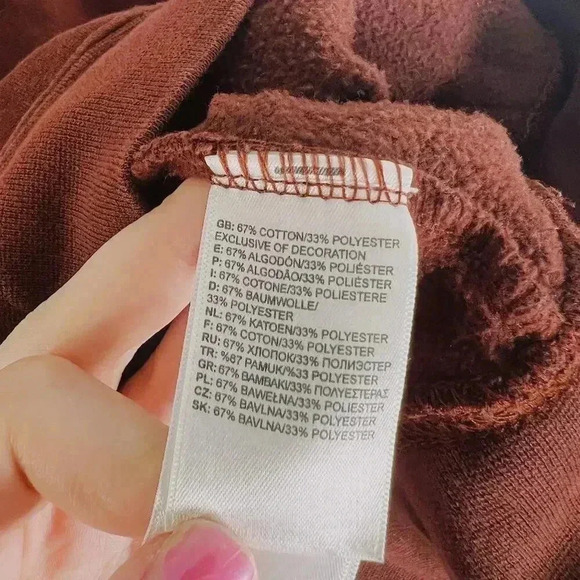 The North Face Maroon Hoodie Sweatshirt Women's Size M - Picture 5 of 6